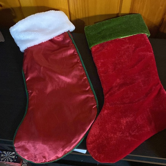 Set of 5 different Christmas stockings NEW - Picture 9 of 11